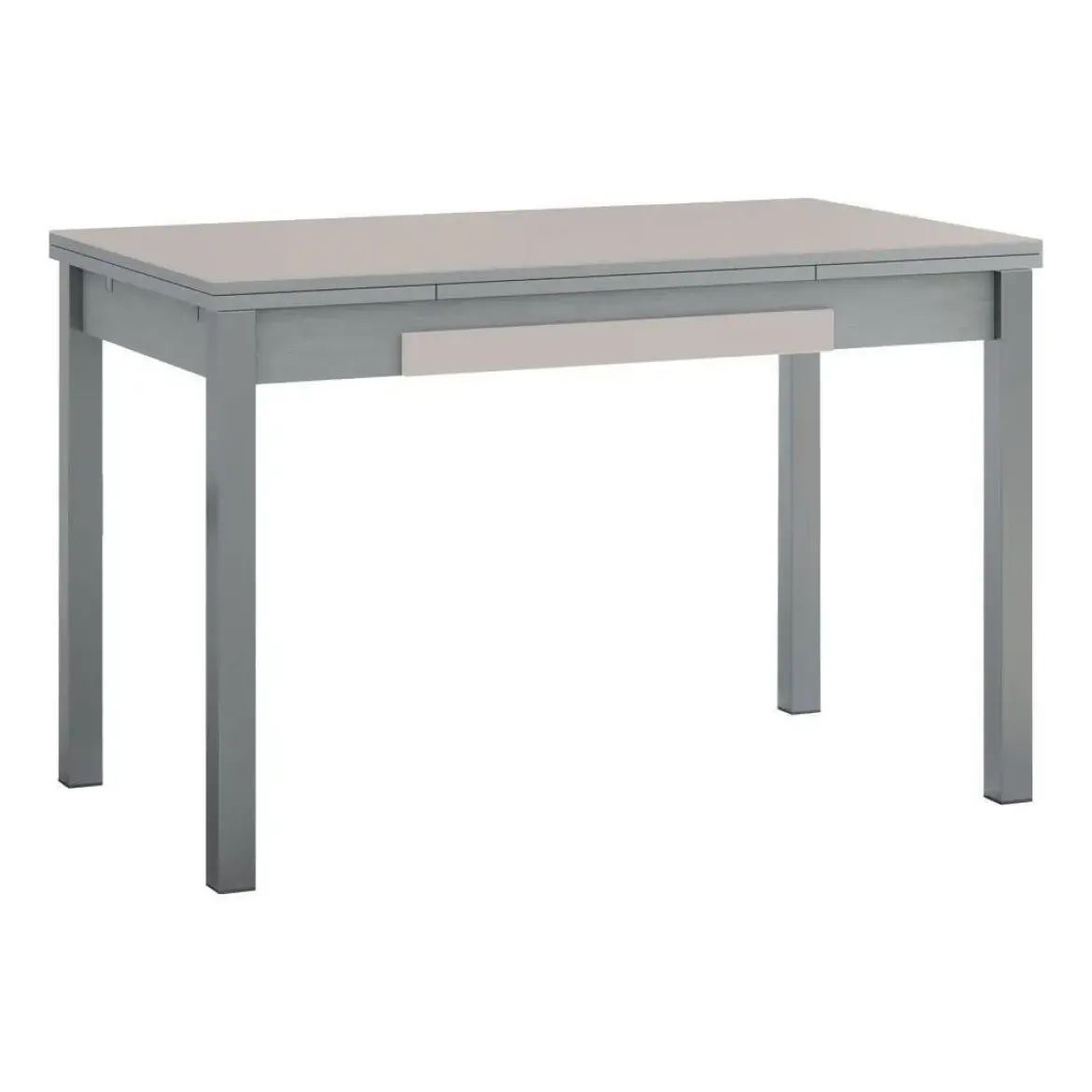 Mesa de Cocina Extensible Alas con Tablero de Cristal ZARAUZ 668