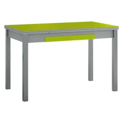Mesa de Cocina Extensible Alas con Tablero de Cristal ZARAUZ 668