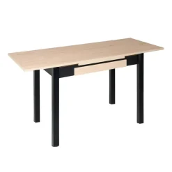 Mesa de Cocina Extensible Alas con Tablero Laminado RONDA 774/NG