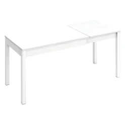 Mesa de Cocina Extensible Carro de Aluminio color Blanco VIENA 903