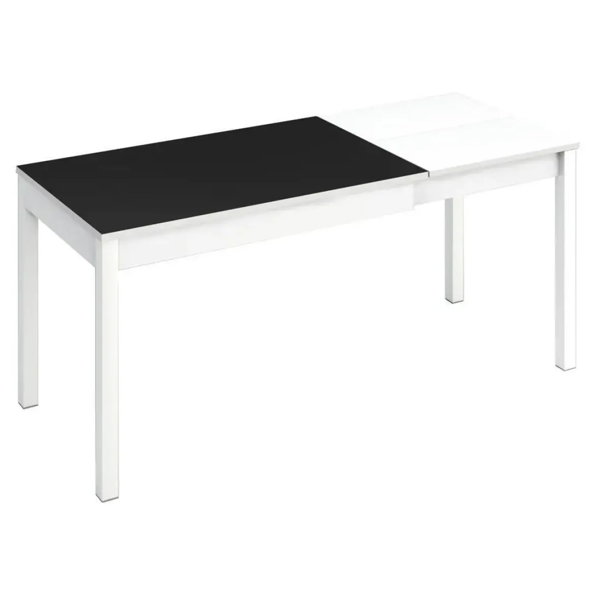 Mesa de Cocina Extensible Carro de Aluminio color Blanco VIENA 903