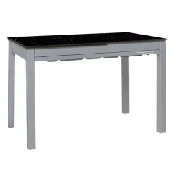 Mesa de Cocina Extensible Carro Doble con Tapa Laminada PESCARA