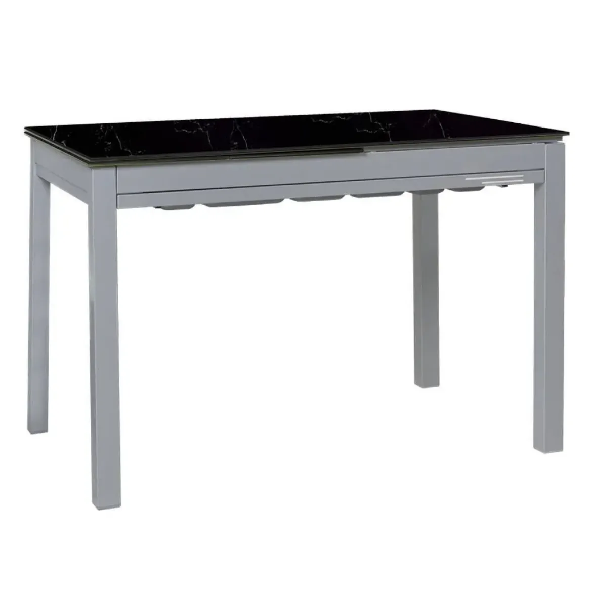 Mesa de Cocina Extensible Carro Doble con Tapa Laminada PESCARA