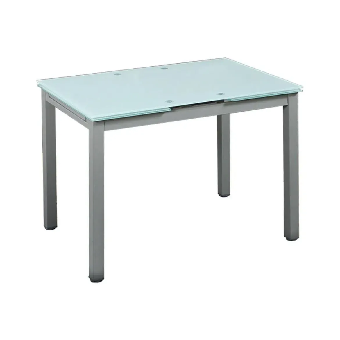 Mesa de Cocina Extensible con Patas de Metal color Gris