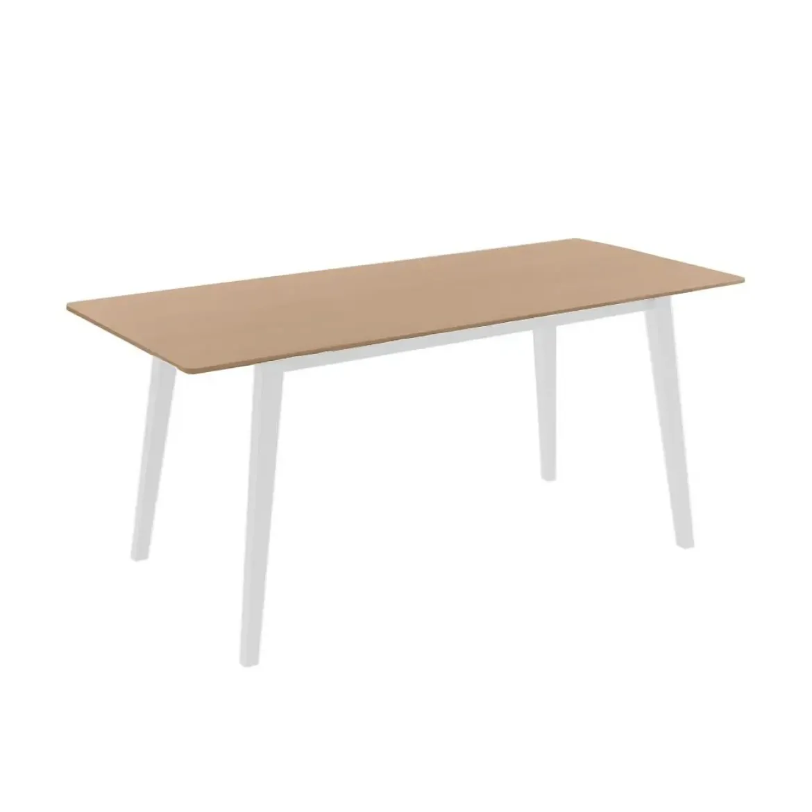Mesa de Cocina Extensible con Patas de Madera PALMA