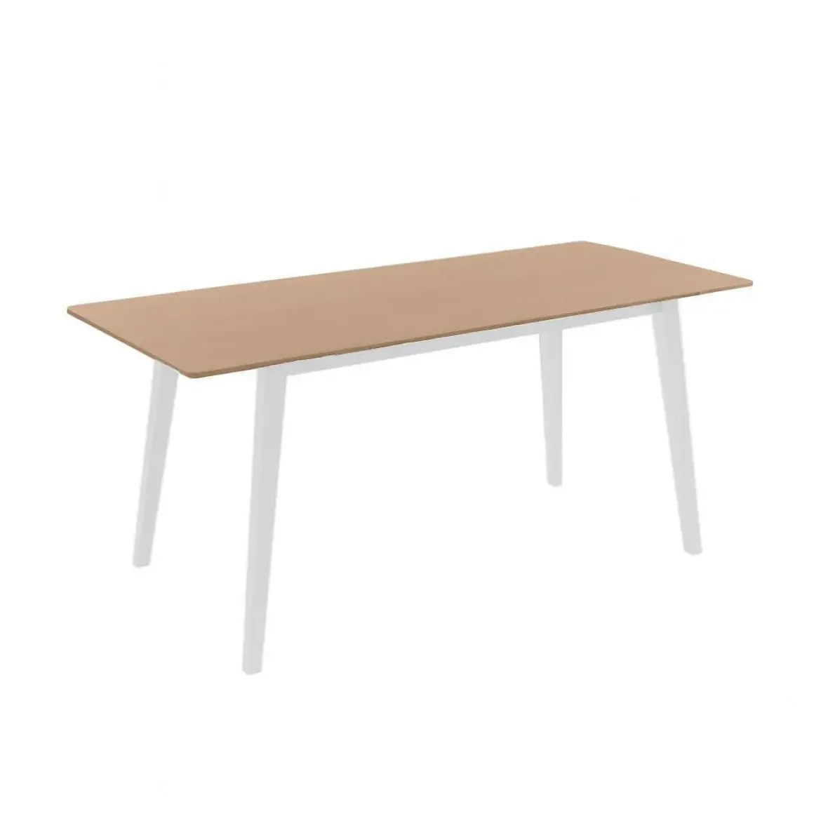 Mesa de Cocina Extensible con Patas de Madera PALMA
