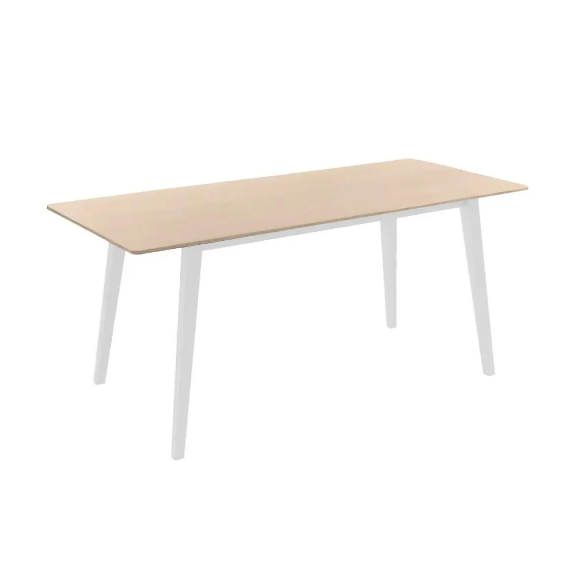 Mesa de Cocina Extensible con Patas de Madera PALMA