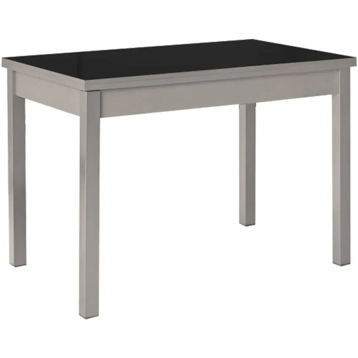 Mesa de Cocina Extensible con Tablero de Cristal PANES 814/AL