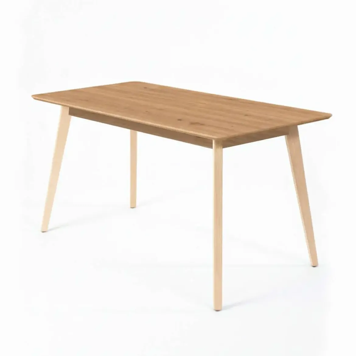 Mesa de Cocina Laminada con Patas de Madera LOTO