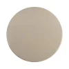 Mesa de Comedor Alto Brillo Taupe de MDF 120x120 cm 615295