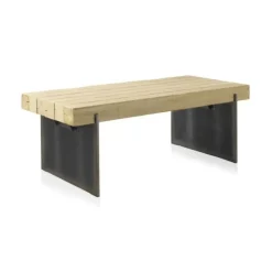 Mesa de comedor Chapada en Abeto para 6 personas GABAR 10933