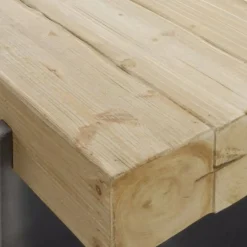 Mesa de comedor Chapada en Abeto para 6 personas GABAR 10933