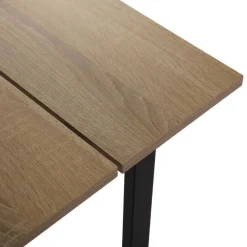 Mesa de Comedor con Patas de color Negro COLLINS