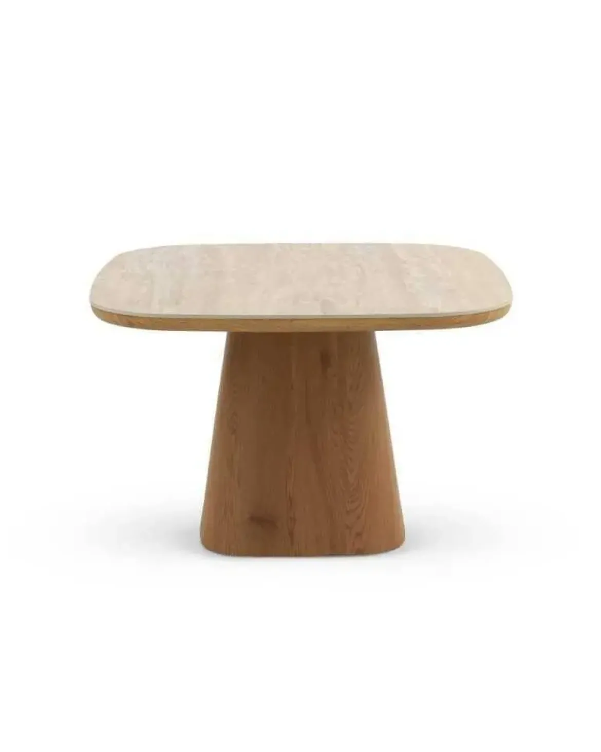 Mesa de Comedor Cuadrada de Madera-Cerámica GABAR 11420