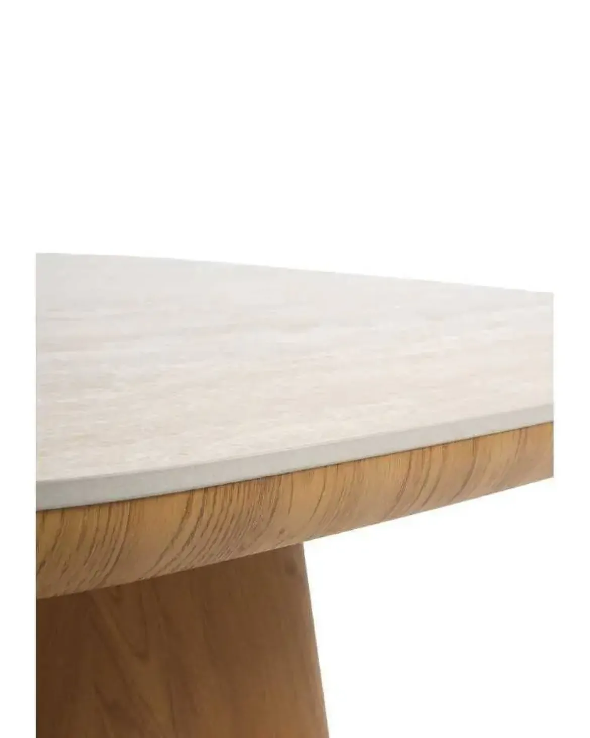 Mesa de Comedor Cuadrada de Madera-Cerámica GABAR 11420