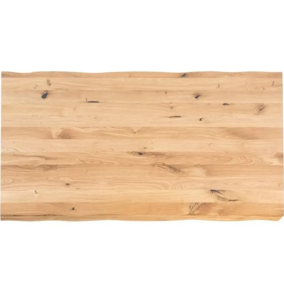 Mesa de Comedor de Madera con Detalles Negros CORINE