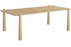 Mesa de Comedor de Madera de Acacia 180x90 cm MB-226690