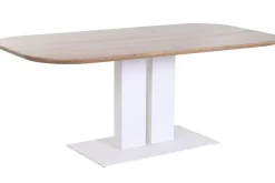 Mesa de Comedor de Madera de Acacia y Metal 240 cm MB-227288