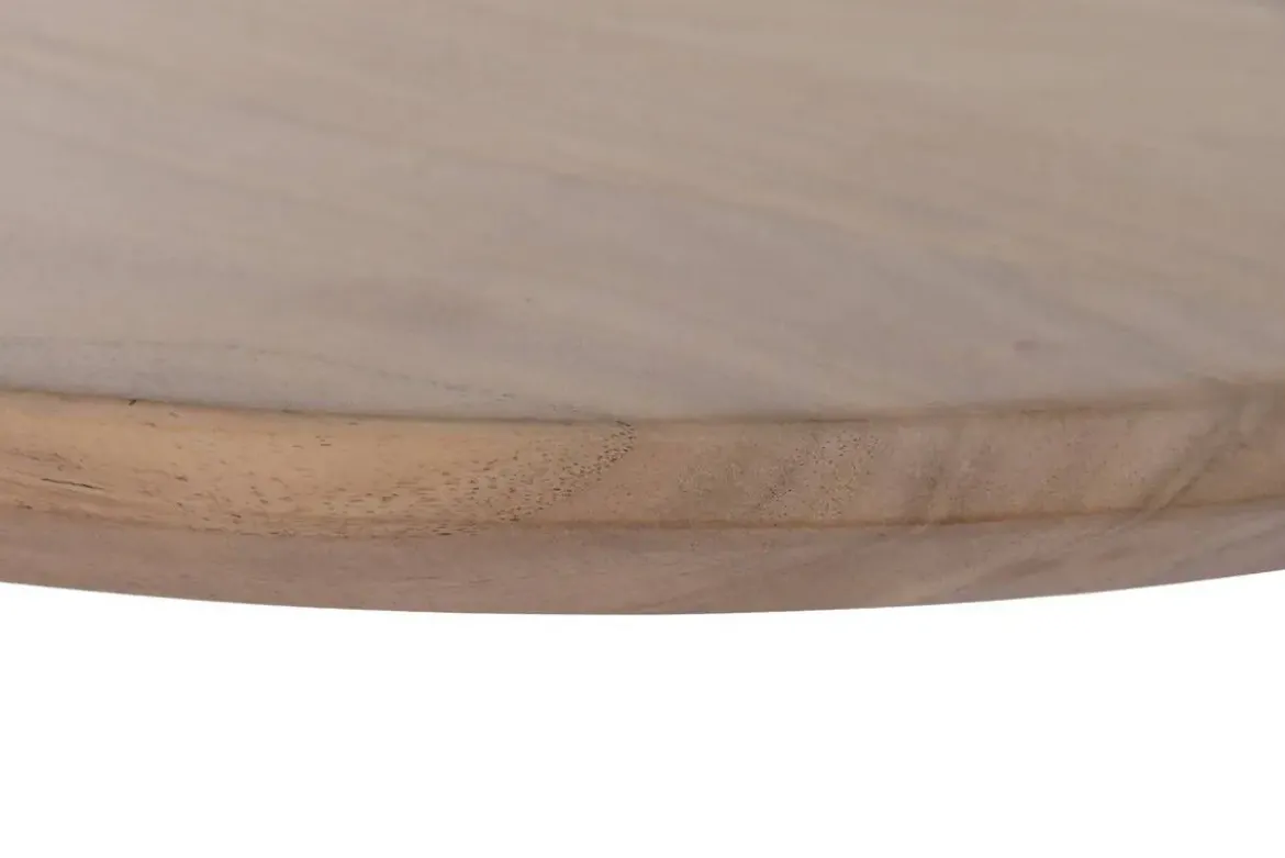 Mesa de Comedor de Madera de Acacia y Metal 240 cm MB-227288