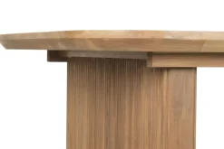 Mesa de Comedor de Madera de Teca 250 cm Natural MB-221789