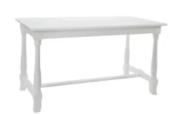Mesa de Comedor en Madera Blanca 180 cm MB-196118