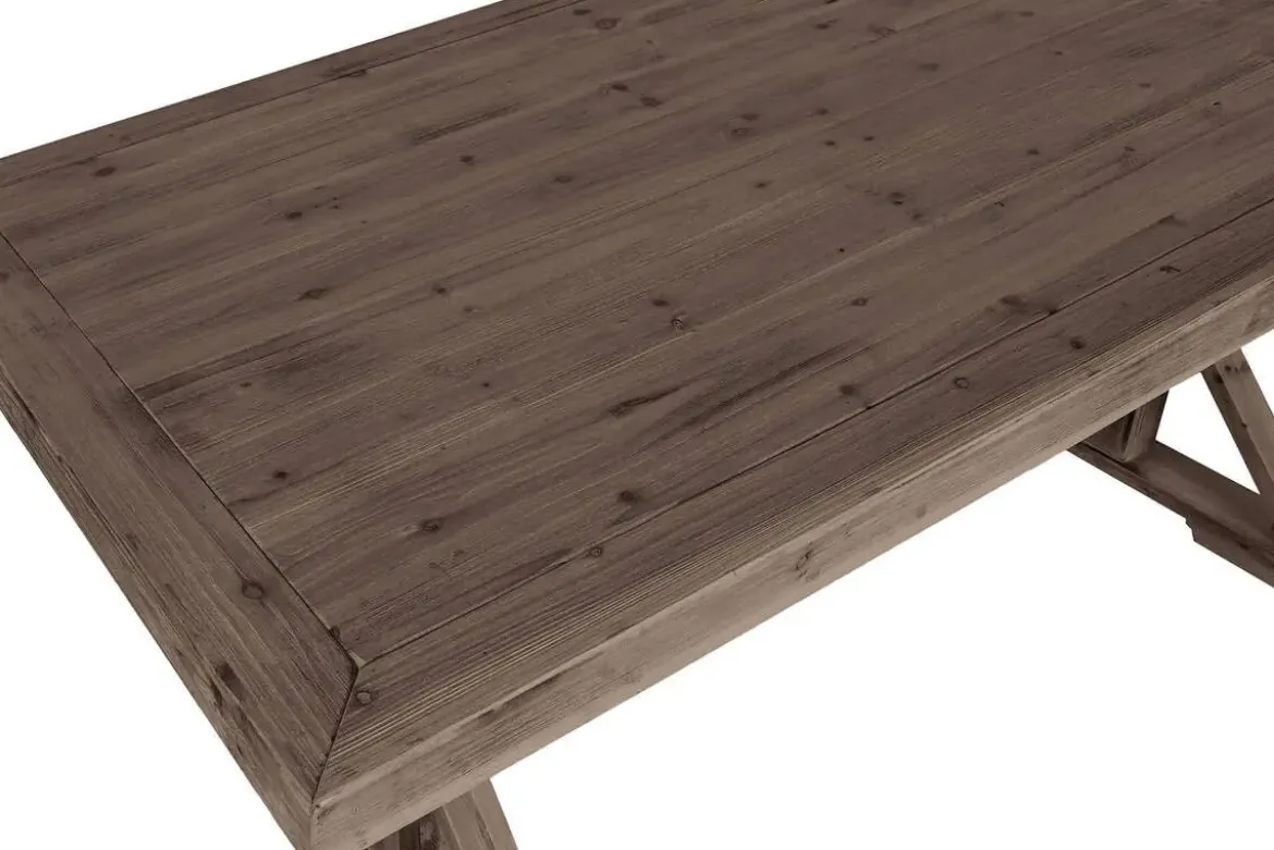 Mesa de Comedor en Madera Natural 200 cm MB-211831