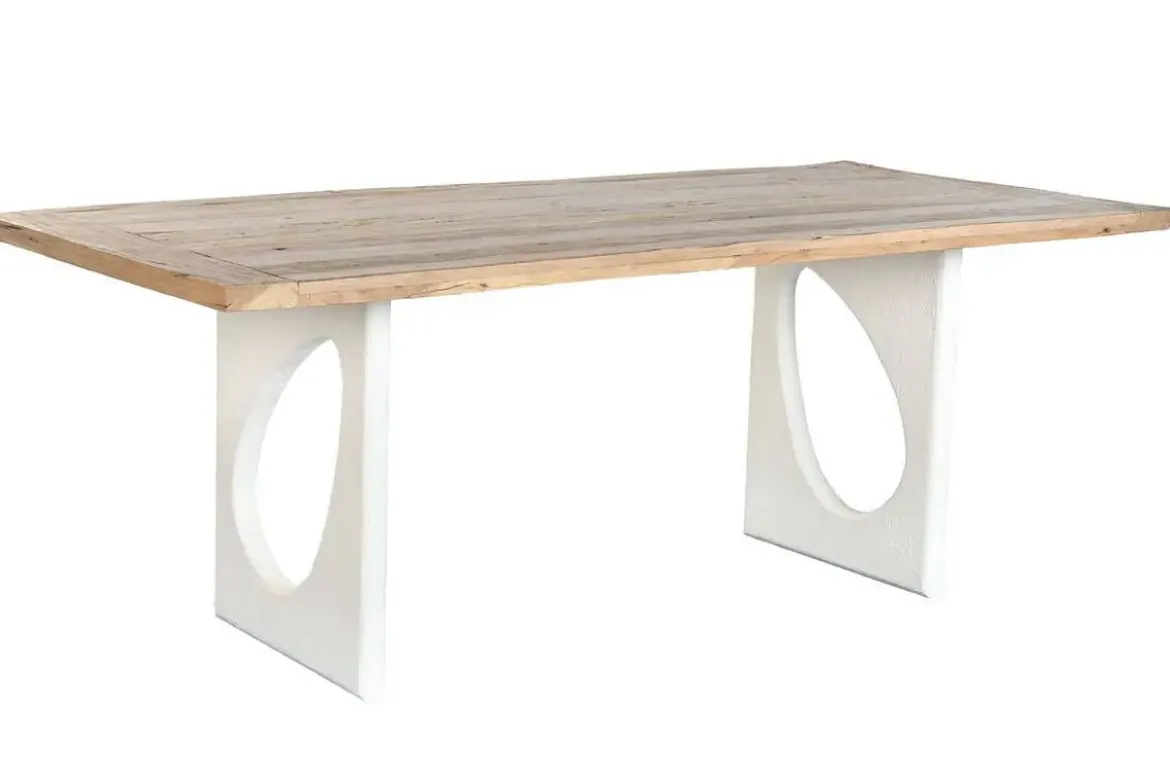 Mesa de Comedor en Madera Reciclada y Mango MB-219465