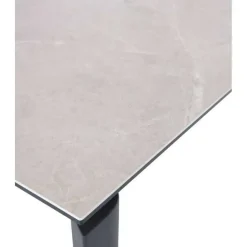 Mesa de Comedor Extensible Cerámica Fior di Bosco Negra GABAR 11605