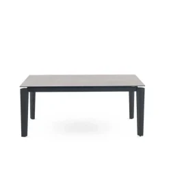 Mesa de Comedor Extensible Cerámica Fior di Bosco Negra GABAR 11605