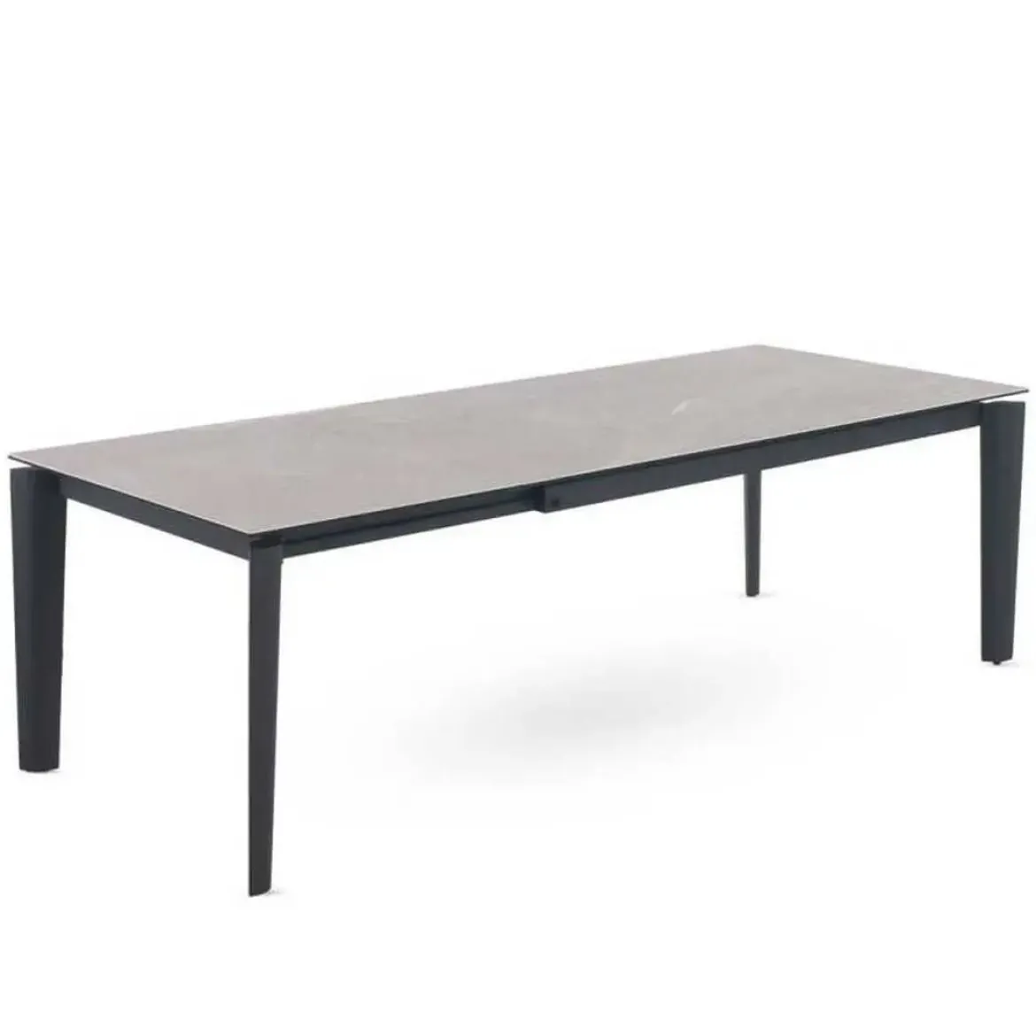 Mesa de Comedor Extensible Cerámica Fior di Bosco Negra GABAR 11605