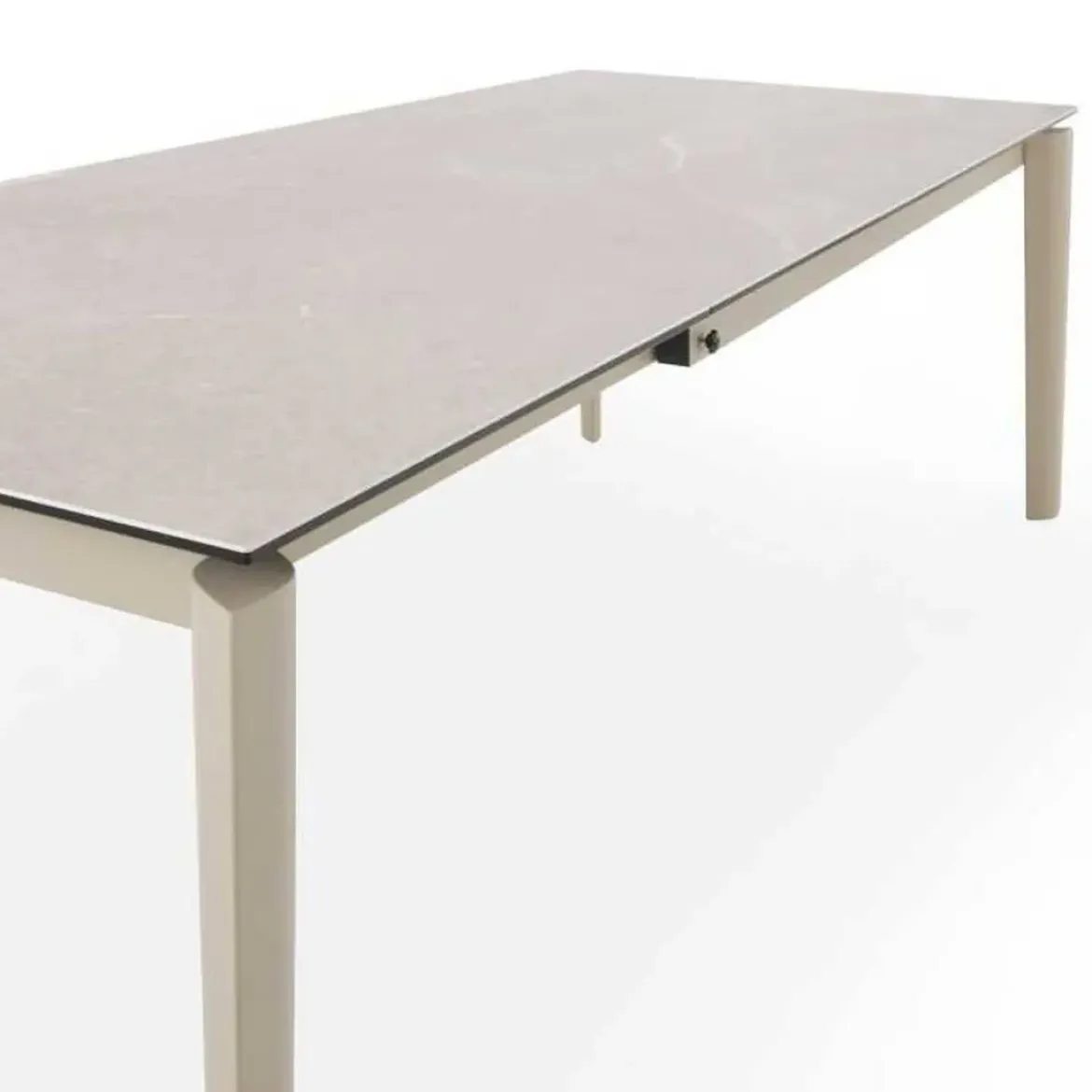 Mesa de Comedor Extensible Cerámica Fior di Bosco Topo GABAR 11604
