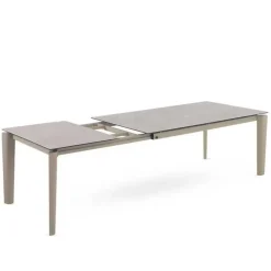 Mesa de Comedor Extensible Cerámica Fior di Bosco Topo GABAR 11604