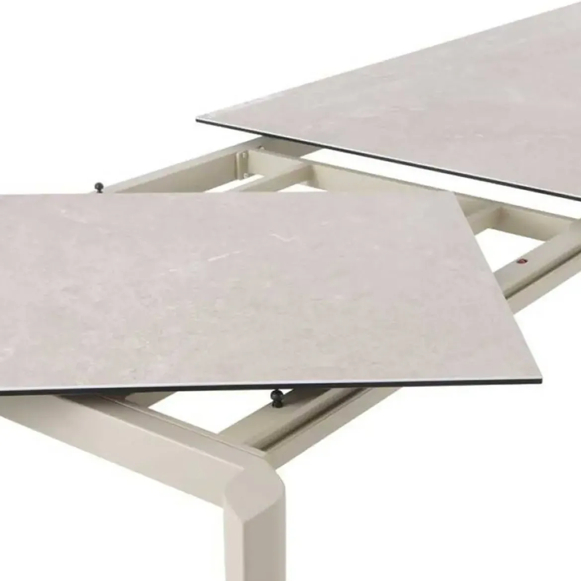 Mesa de Comedor Extensible Cerámica Fior di Bosco Topo GABAR 11604