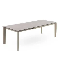 Mesa de Comedor Extensible Cerámica Fior di Bosco Topo GABAR 11604