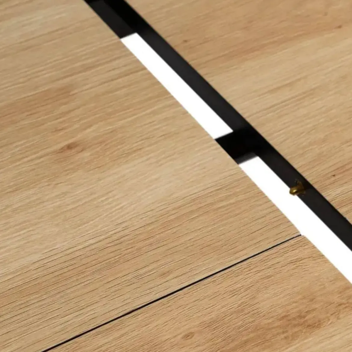 Mesa de Comedor Extensible con Patas de Hierro 61180