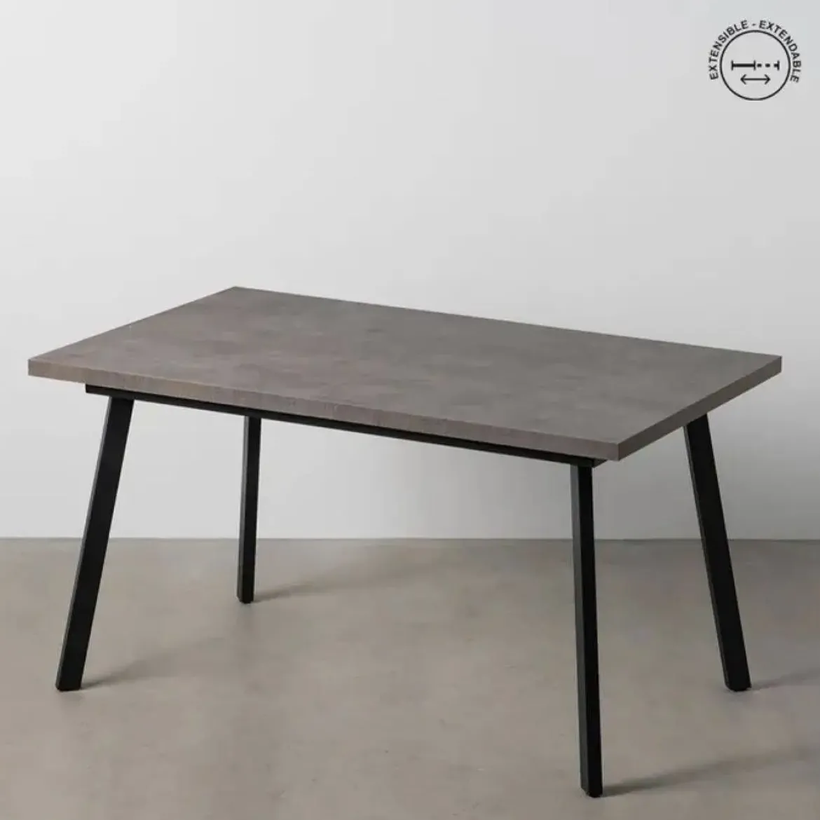 Mesa de Comedor Extensible con Tablero de Melamina 61214