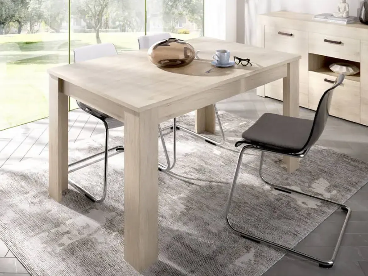 Mesa de comedor extensible Color Roble Canadian 004586A