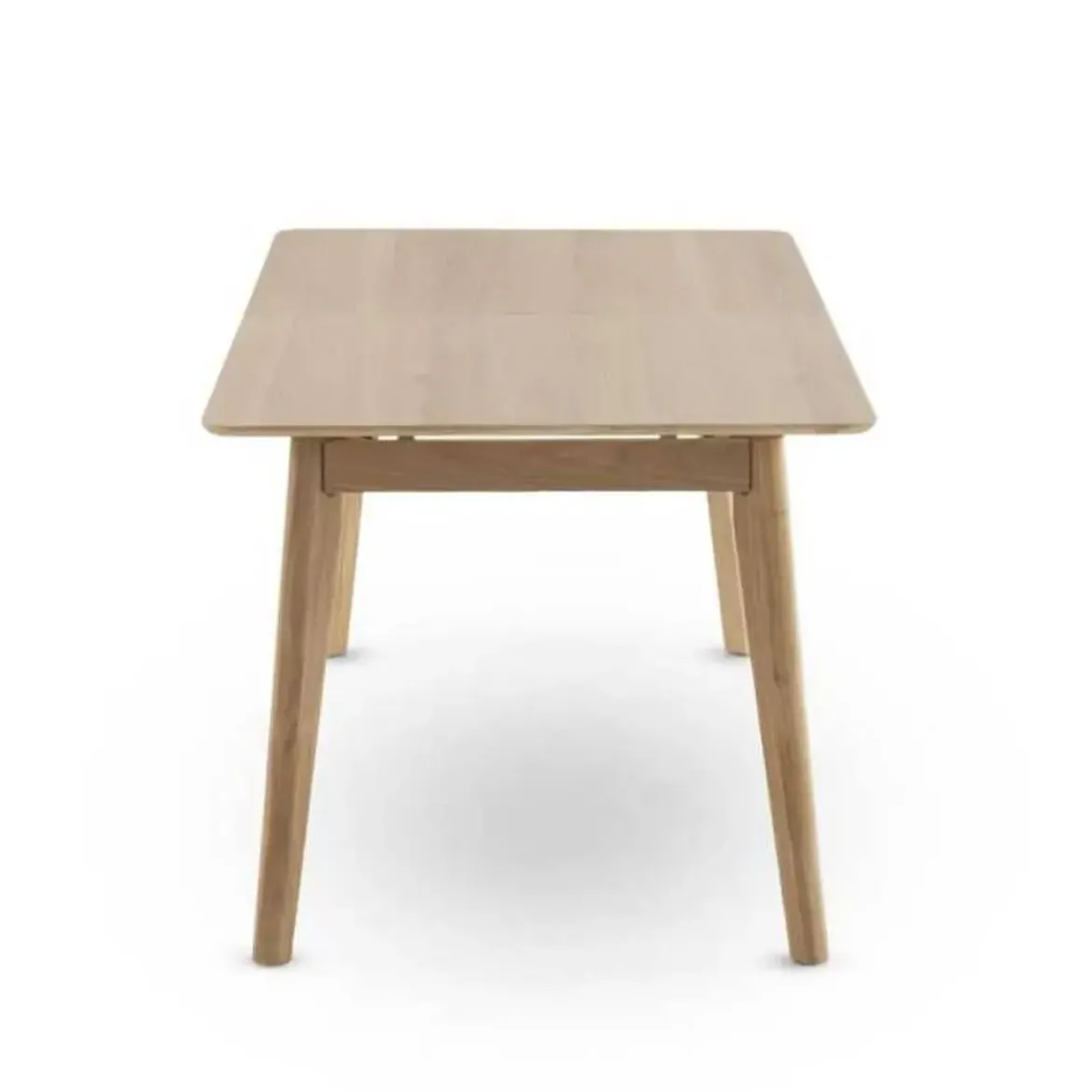Mesa de Comedor Extensible con Patas de Hevea y Roble GABAR 11435