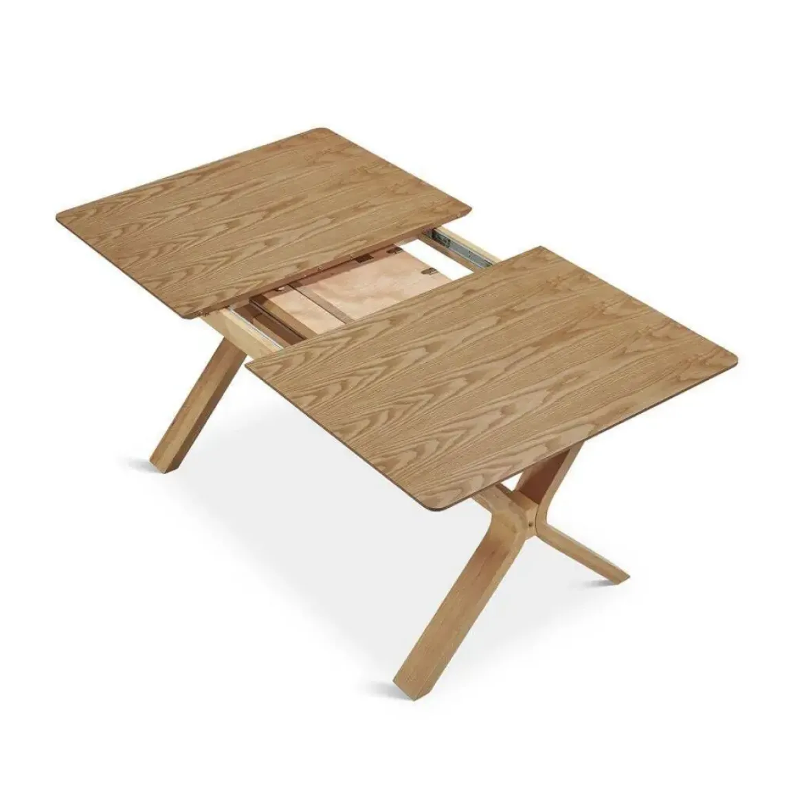 Mesa de Comedor Extensible en Madera Natural DT-914