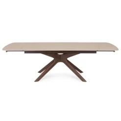 Mesa de Comedor Extensible en Gres Travertino 0731298