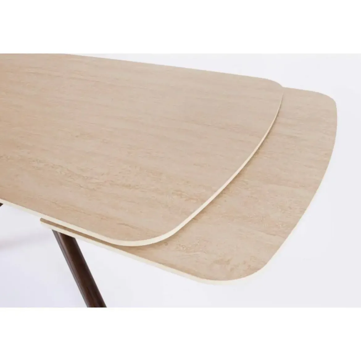 Mesa de Comedor Extensible en Gres Travertino 0731298