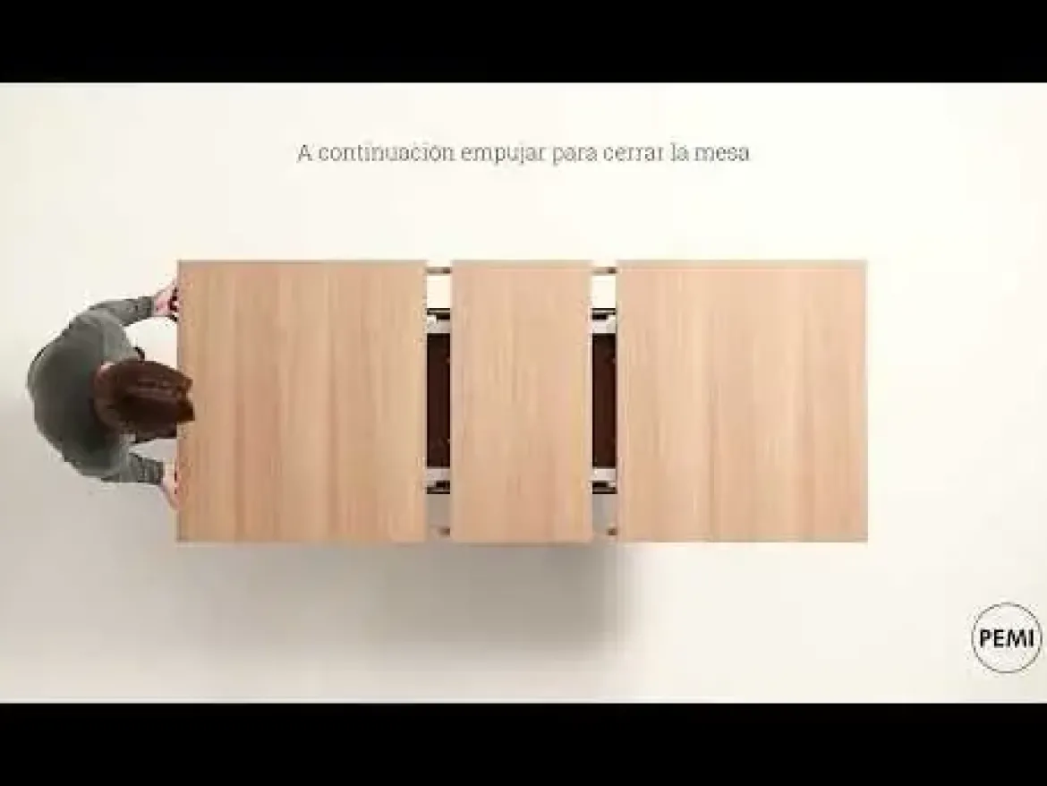 Mesa de Comedor Extensible 140x90 Tapa Melamina OLIMPO