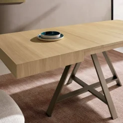Mesa de Comedor Extensible 140x90 Tapa Melamina OLIMPO
