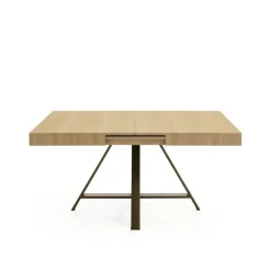 Mesa de Comedor Extensible 140x90 Tapa Melamina OLIMPO