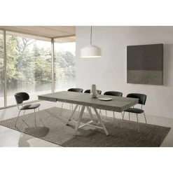 Mesa de Comedor Extensible 140x90 Tapa Melamina OLIMPO