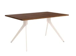 Mesa de Comedor MarfilFija de 140 cm metal-Melamina ISEO