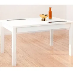 Mesa de comedor modelo LARA de 140x90 cm Extensible