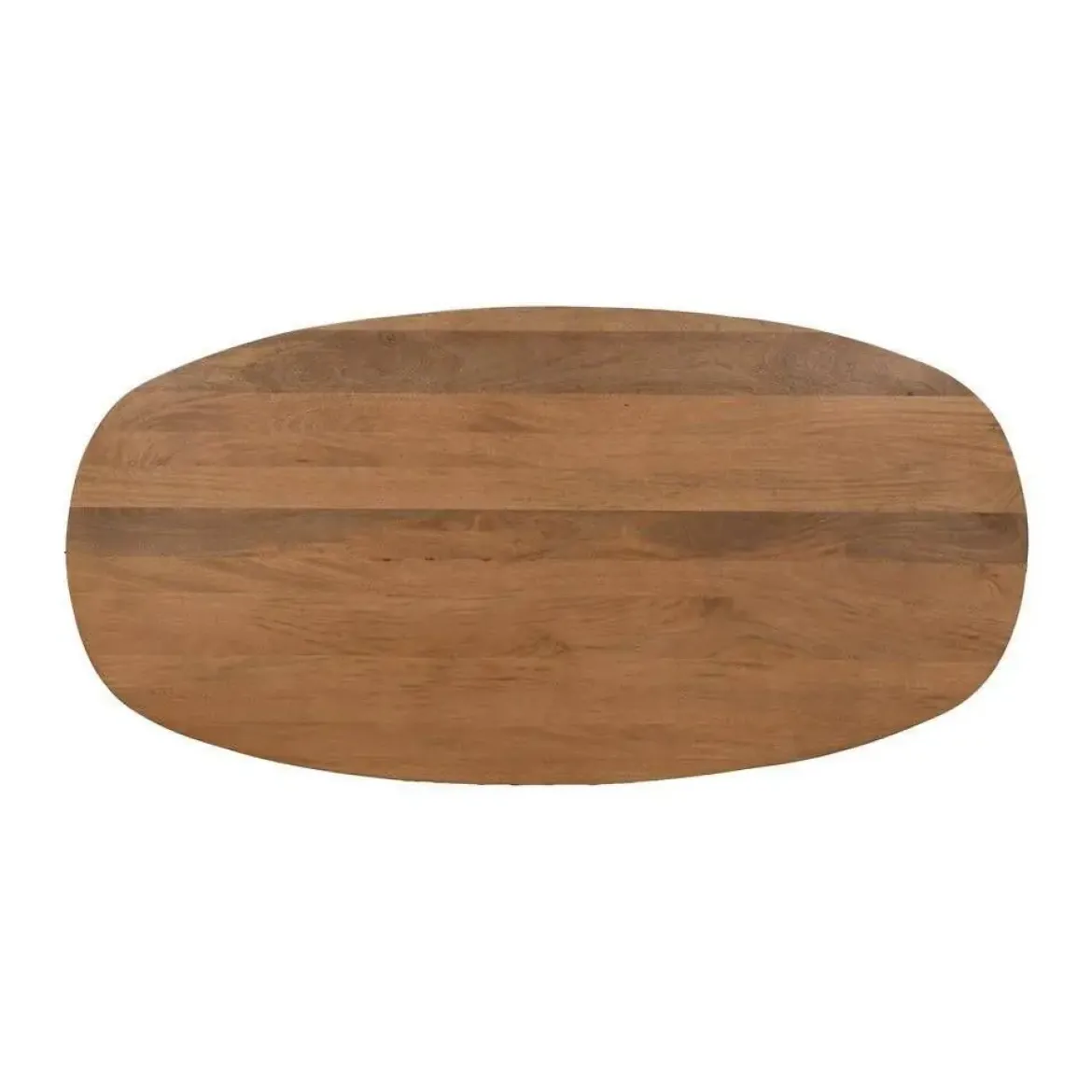 Mesa de Comedor Natural de Madera de Mango y Hierro 180 cm 612710