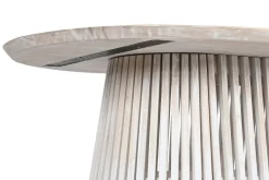 Mesa de Comedor Ovalada de Madera Mindi 180 cm MB-212023
