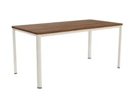 Mesa de Comedor Patas Marfil Fija de 120 cm metal-Melamina ONEA